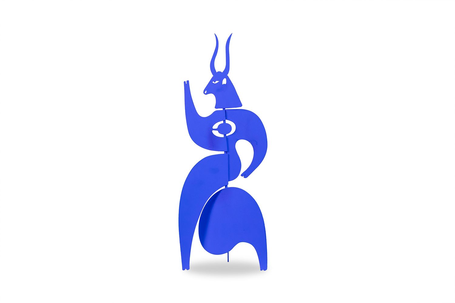 Antonine De Saint Pierre. Blue “Tauride” Sculpture. Contemporary.