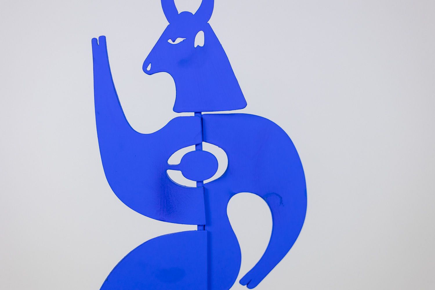 photo for sale Antonine De Saint Pierre. Blue “Tauride” Sculpture. Contemporary.