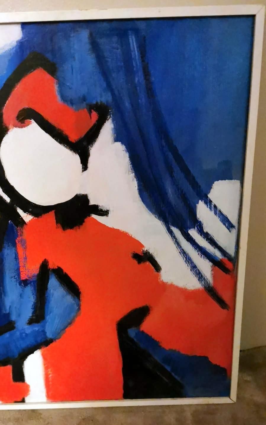 French Symbolic Expressionism Oil Painting Depicting French Revolution photo Art