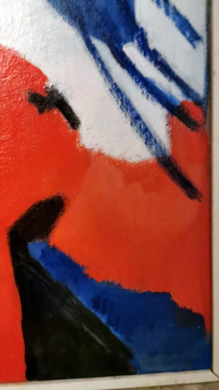French Symbolic Expressionism Oil Painting Depicting French Revolution photo 633.0