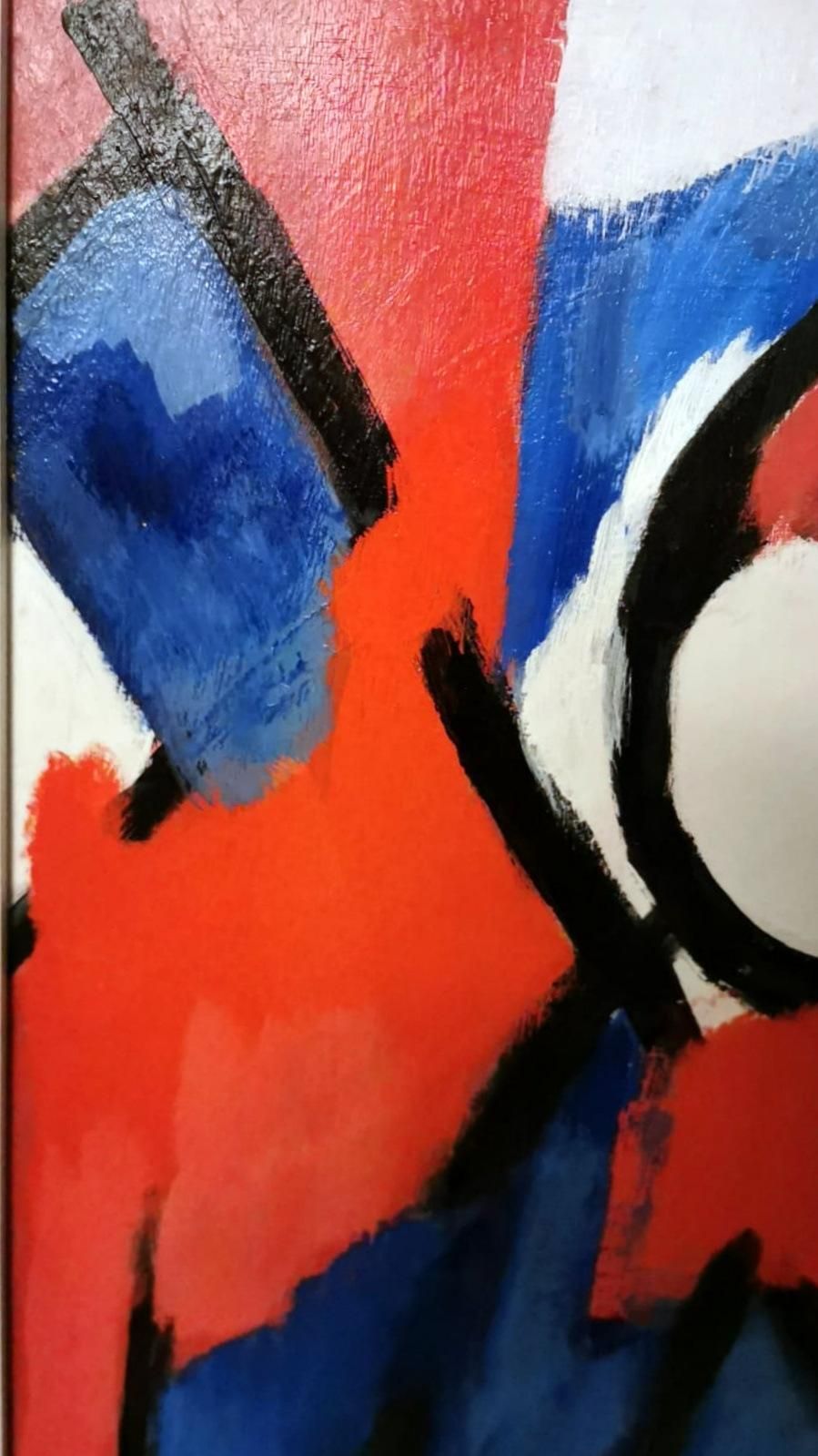 photo vinterior French Symbolic Expressionism Oil Painting Depicting French Revolution