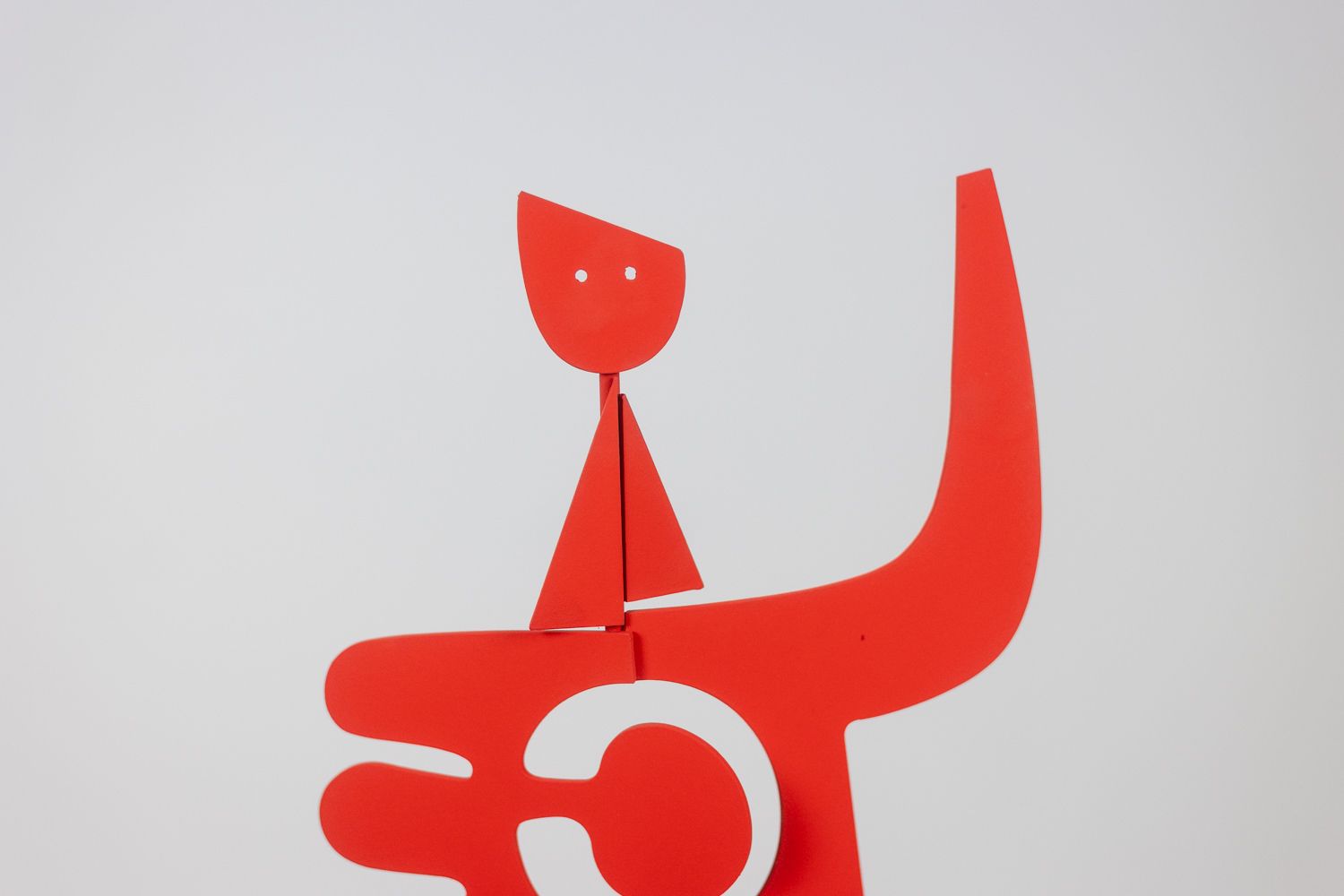 Antonine De Saint Pierre. Red “Anna” Sculpture. Contemporary. photo furniture