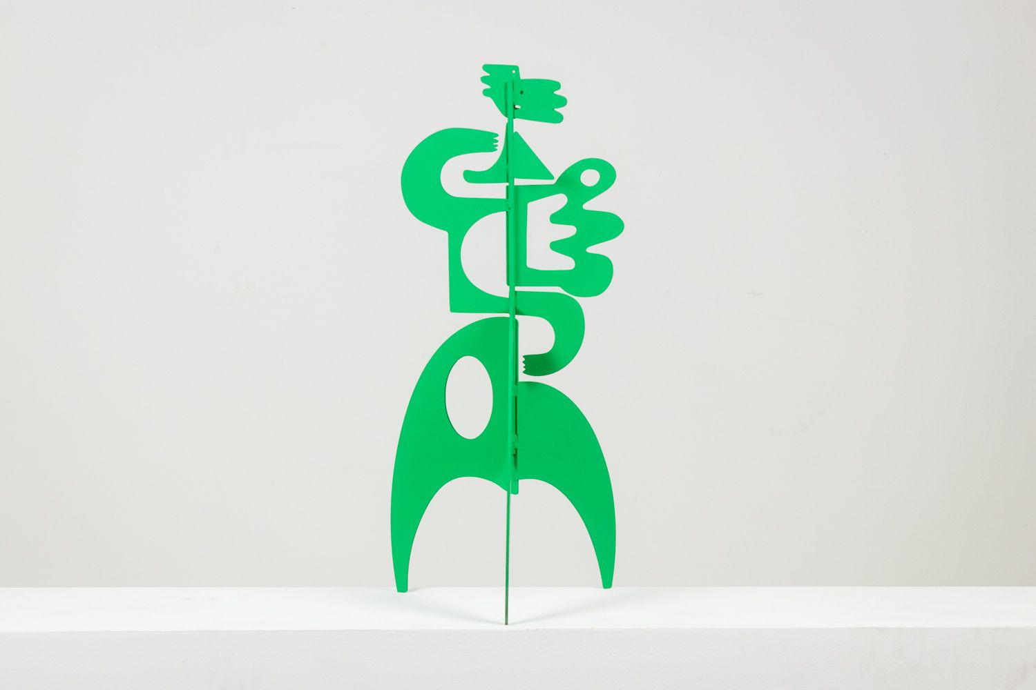 Antonine De Saint Pierre. Green Sculpture “Le Baiser”. Contemporary. photo Art