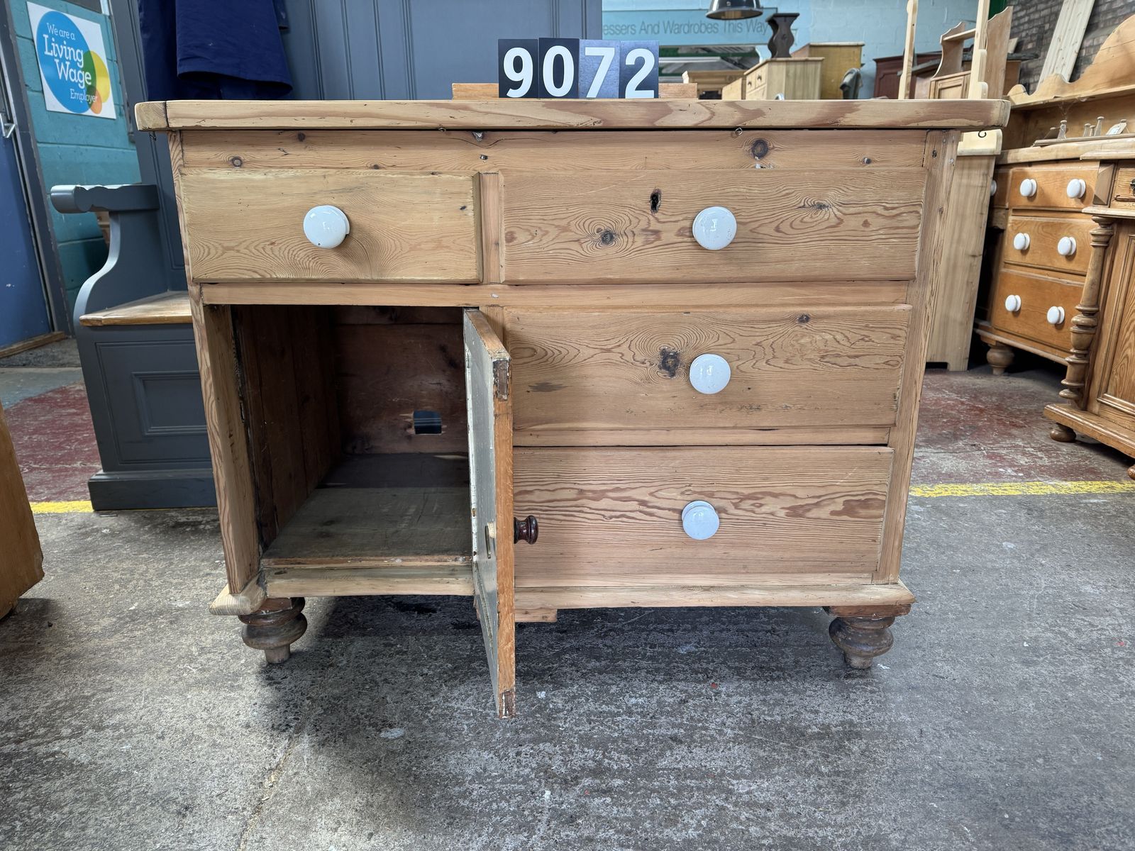 Old English Dresser Base, Ready For Finish photo furniture