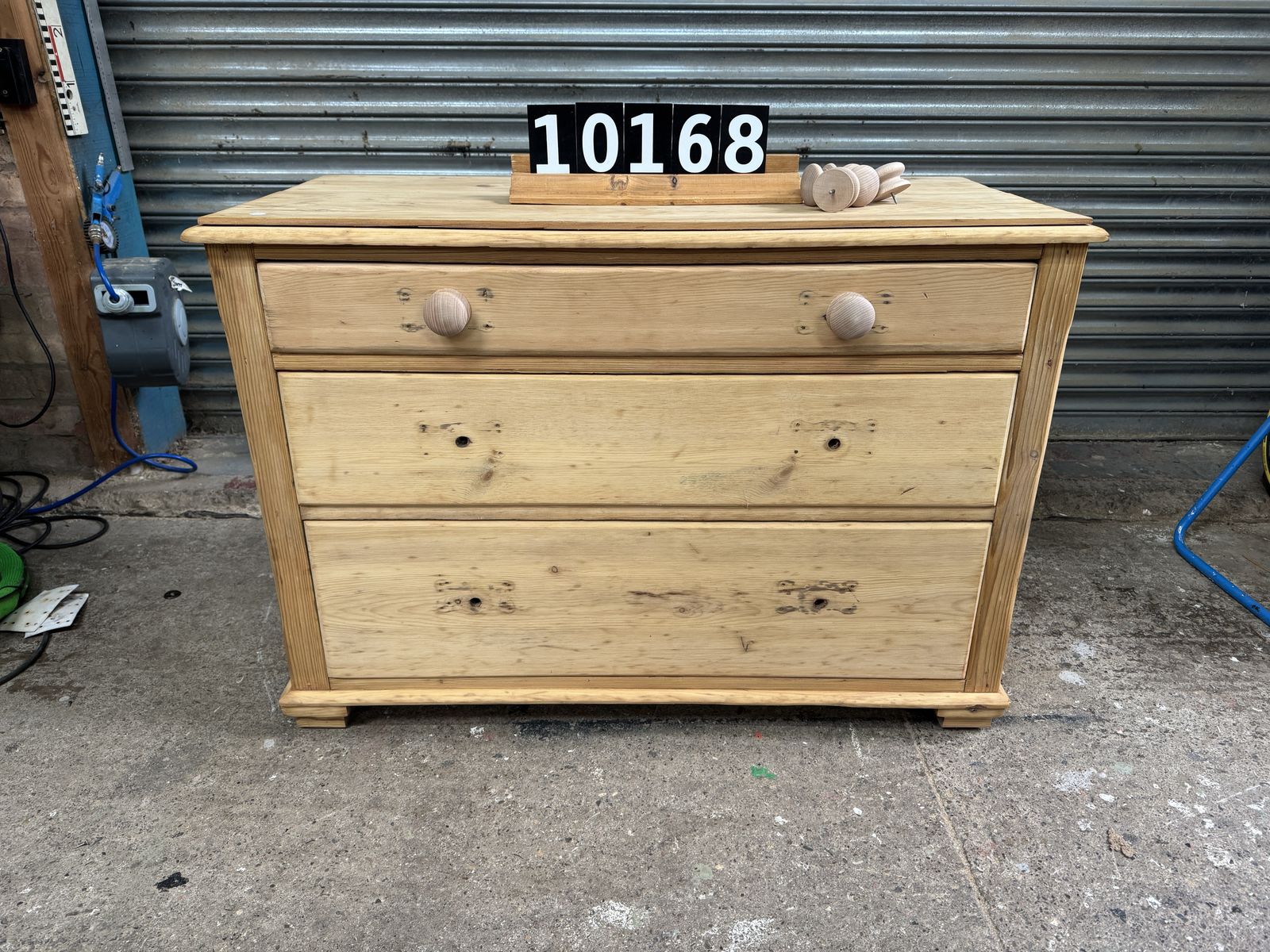 3 Drawer Chest Of Drawers   Antique English Piece photo furniture