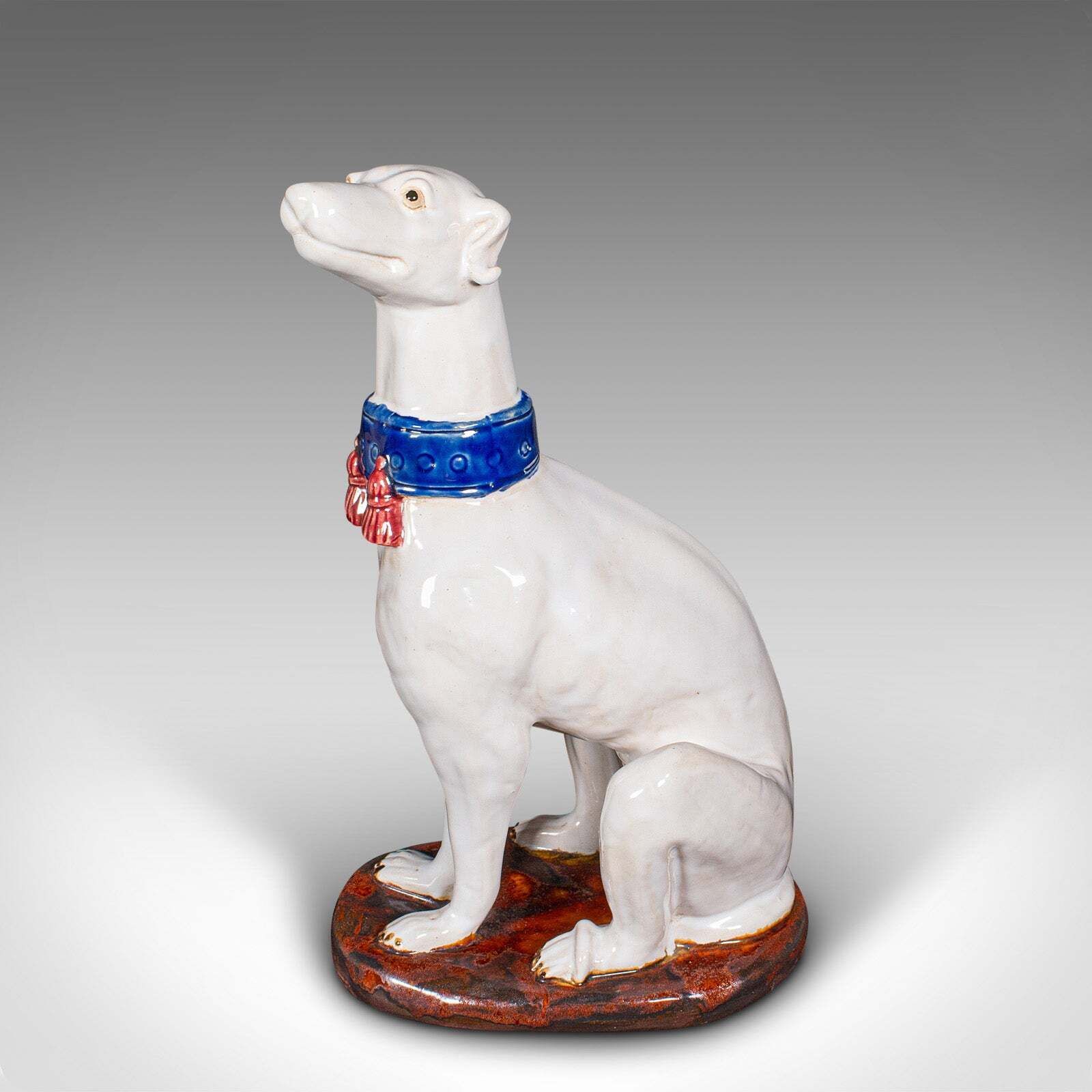 Pair Of Vintage Greyhound Figures, Italian, Dog Statue, Bookends, Mid Century photo buy