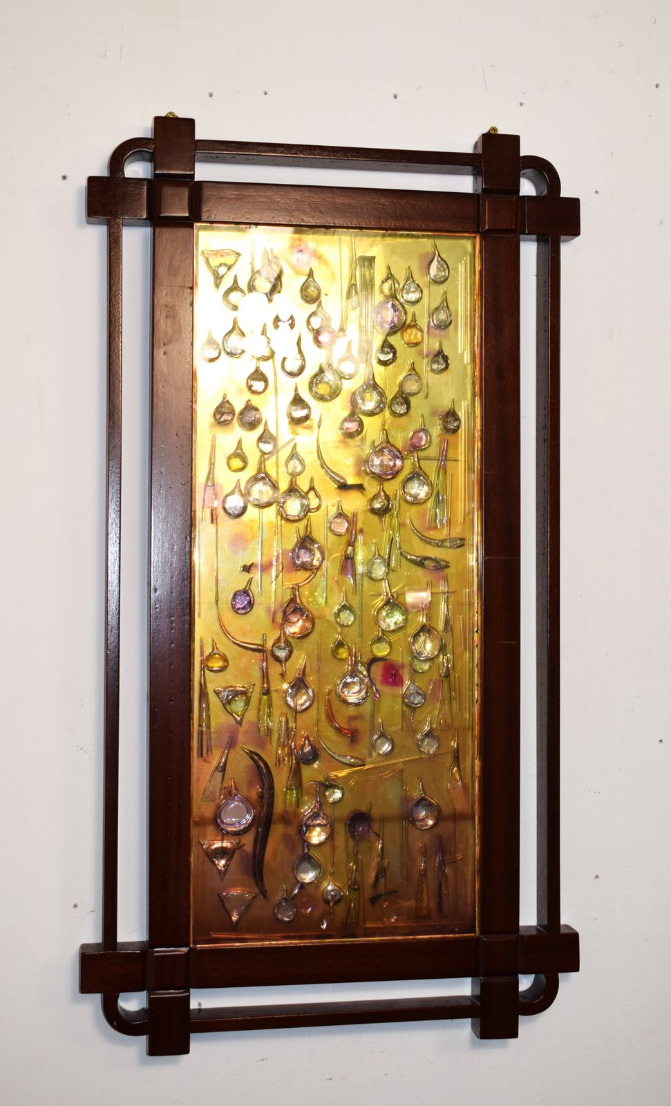 Pannello Artistico Di Michele Canzoneri, Italia, Anni '70. photo for sale