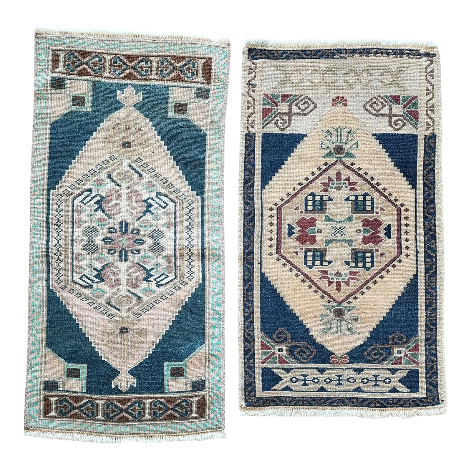 Turkish Small Rug   Set Of Two