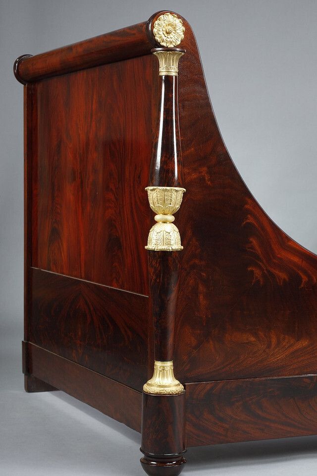 photo for sale Large Empire Period Boat Bed And Canopy