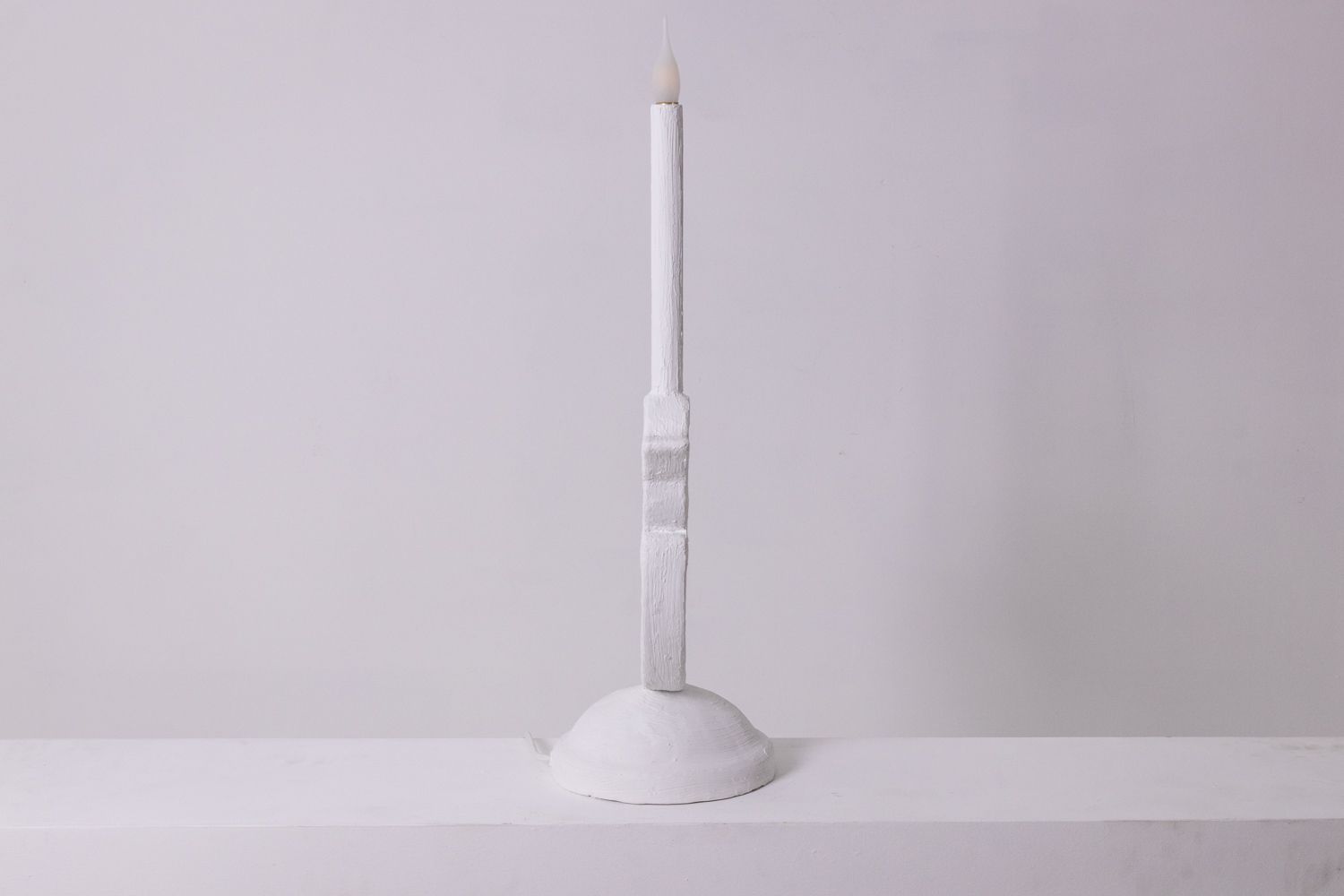“Cui Cui” Lamp In Plaster. Work Of A French Artist In A Small Series. photo for sale