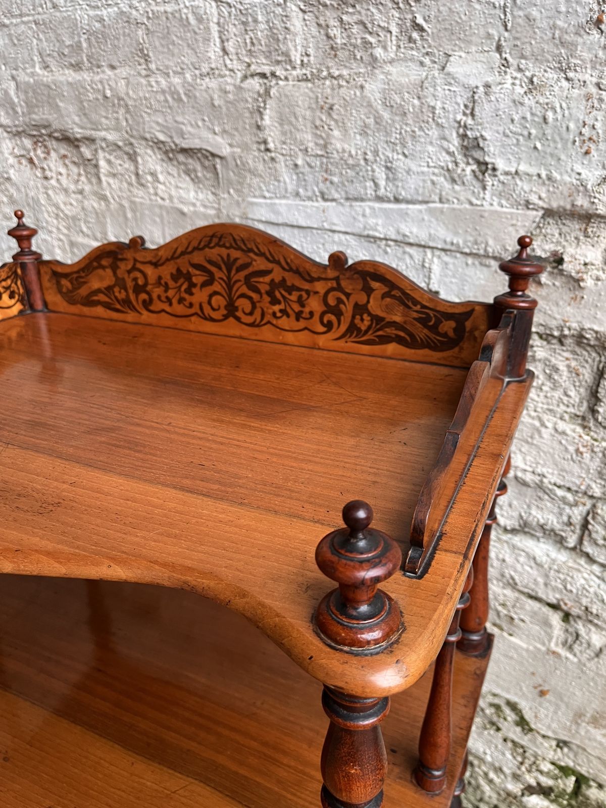 photo buy Pretty Victorian Mahogany Whatnot Shelves