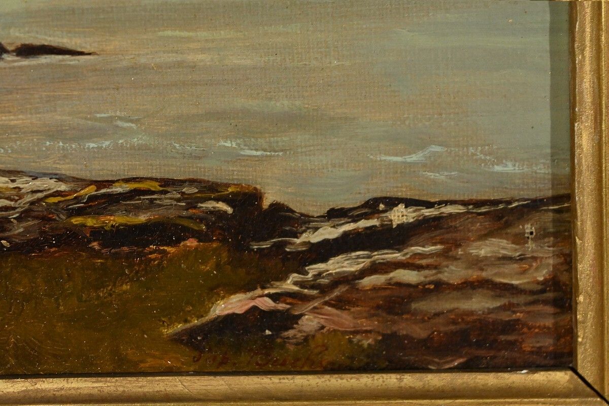Art Oil Painting, Signed A.Derémy – 1902 photo