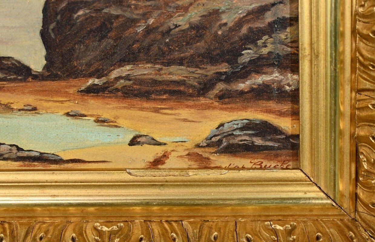 photo for sale Oil Painting, Signed A.Derémy – 1902