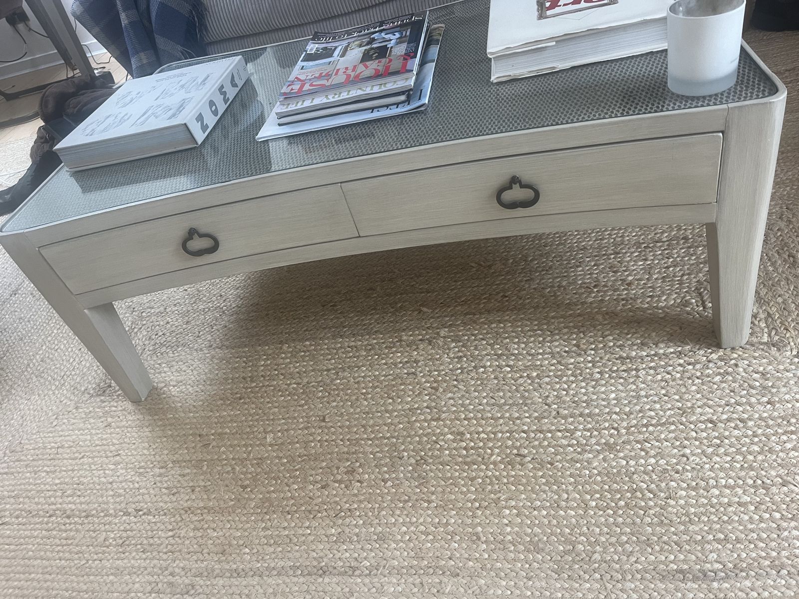 Nordic Curved Wooden Coffee Table photo Furniture
