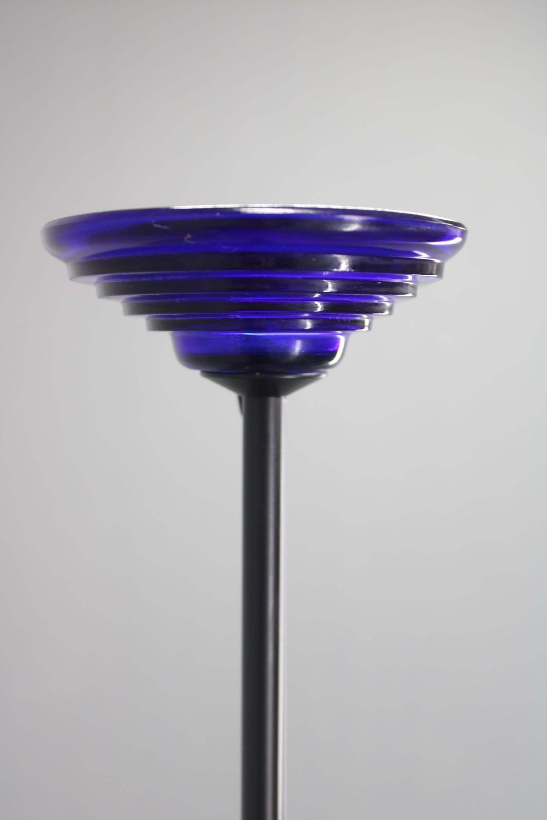 photo for sale 1970s Halogen Floor Lamp With Glass Shade , Europe
