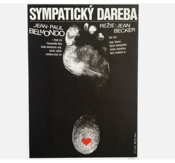 Jean Paul Belmondo Collection 4 X Movie Posters Original Czech Poster Art Vol.2