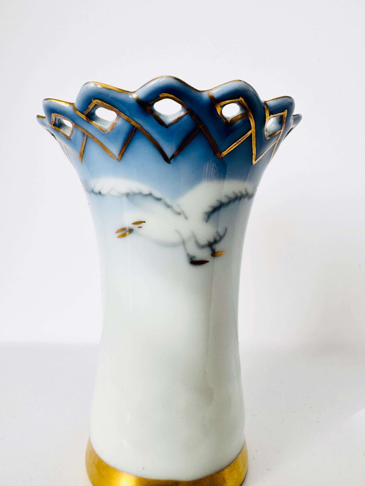Vintage Bing And Grondahl Denmark Posy Vase, Seagull Vase photo furniture