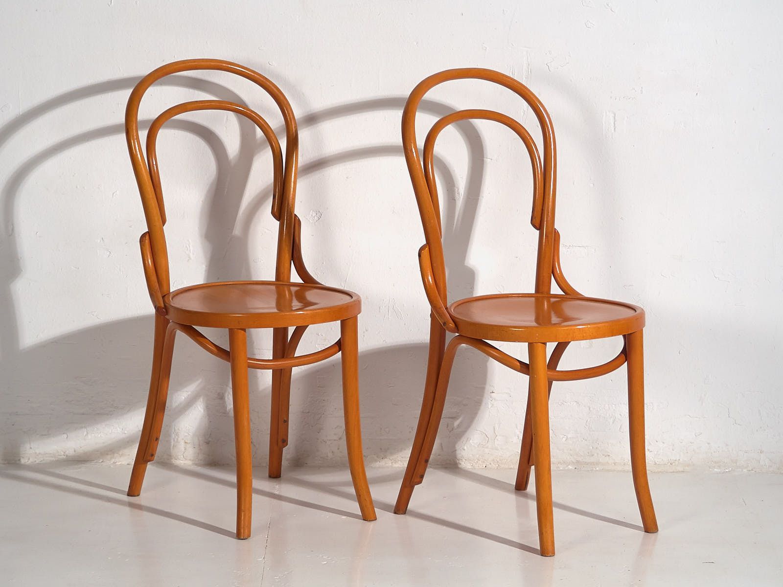 Antique Thonet Chairs (C.1920). Set Of 4 Pieces #5 photo 2086.0