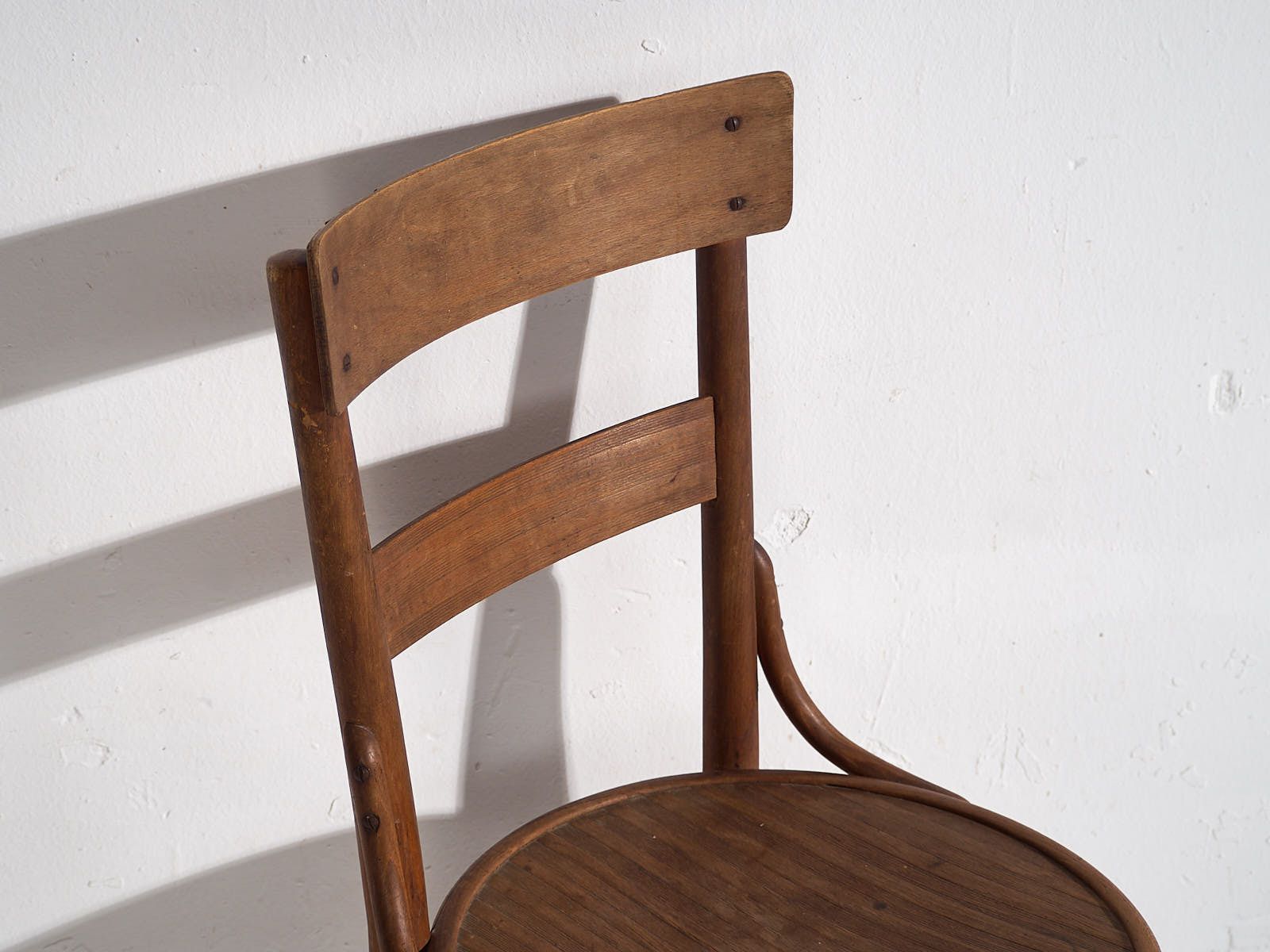 Furniture Antique Set Of Thonet Chairs (C.1920). Set Of Four Pieces #1 photo