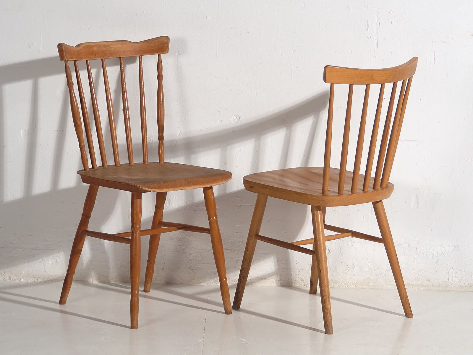 Vintage Thonet Chairs (C.1950). Set Of Two Pieces #5 photo furniture