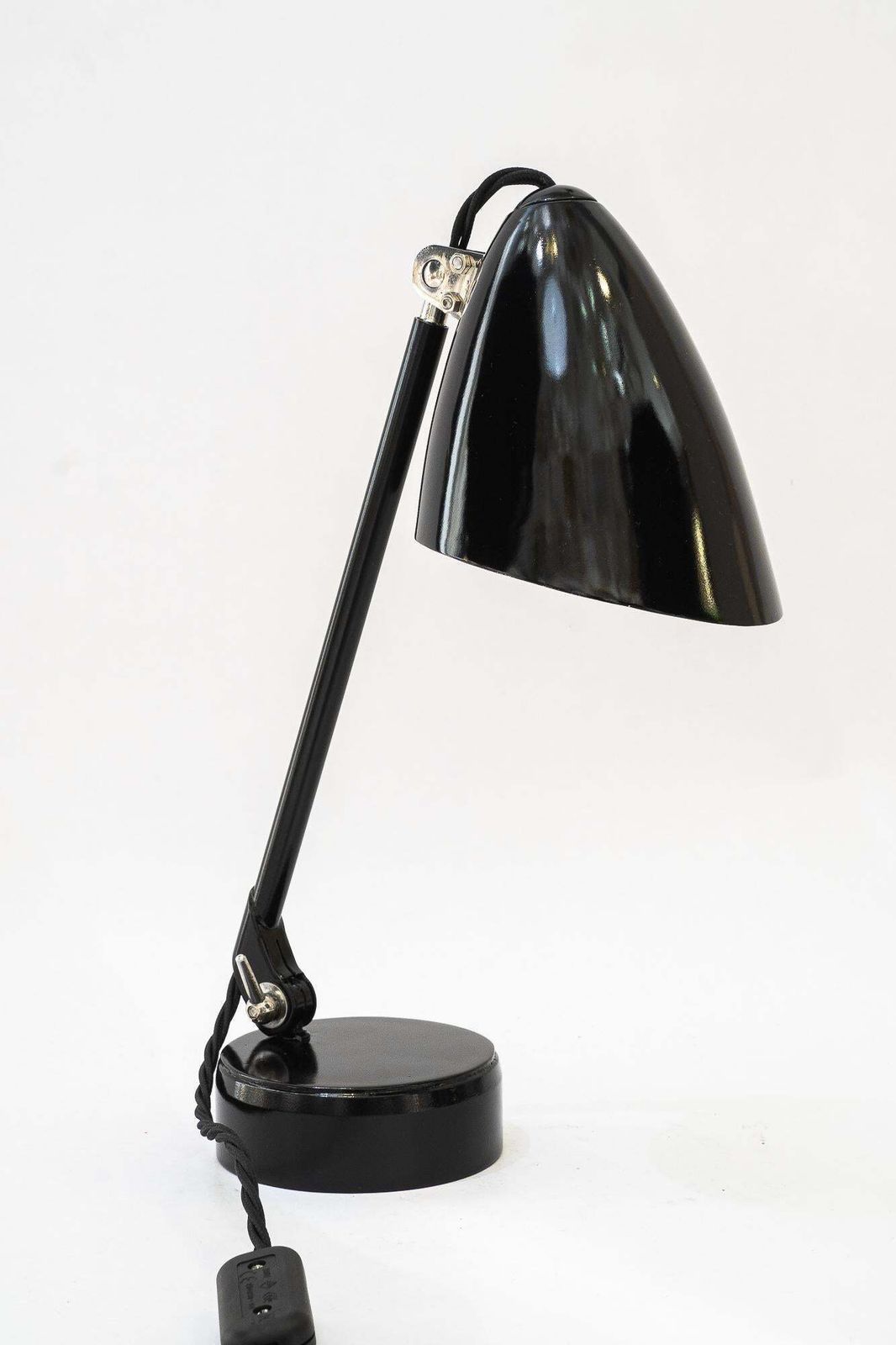Rare Model Of A Swiveling Art Deco Table Lamp Vienna Around 1920s photo Lighting