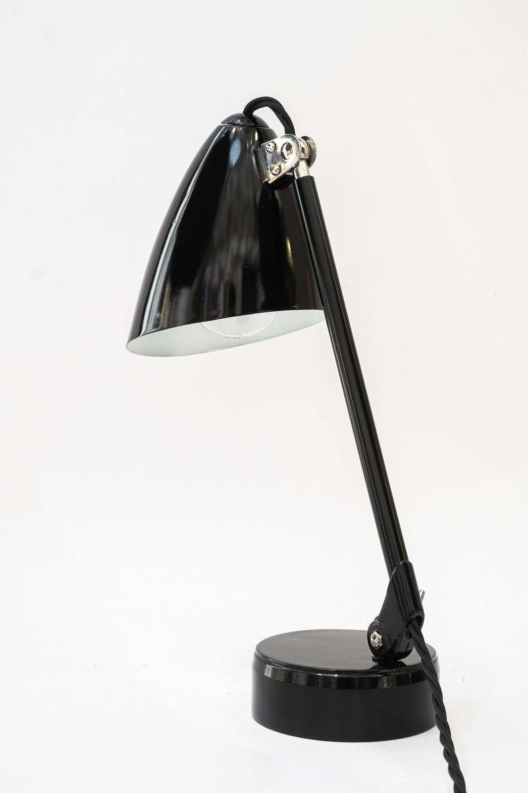 Rare Model Of A Swiveling Art Deco Table Lamp Vienna Around 1920s photo buy