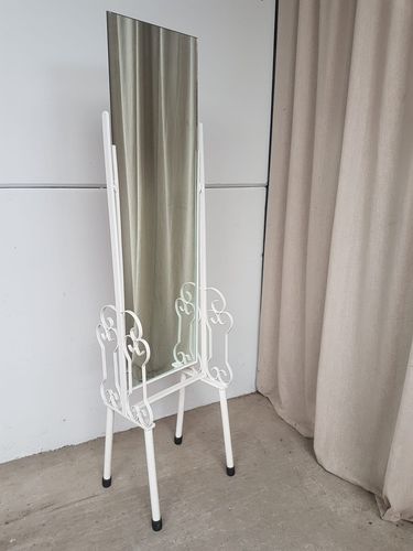 Vtg Mid Century Floor Standing Cheval Mirror Scandi Danish Retro R751 photo Home Decor