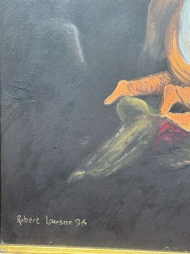 Historic After John Trumbull 'The Battle Of Bunker Hill' Artist Robert Lawson photo 920.0