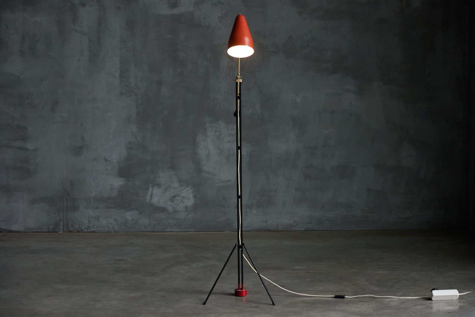 Grasshopper Floor Lamp ‘6320’ By Wim Rietveld For Gispen, Netherlands, 1950s photo 3443.0