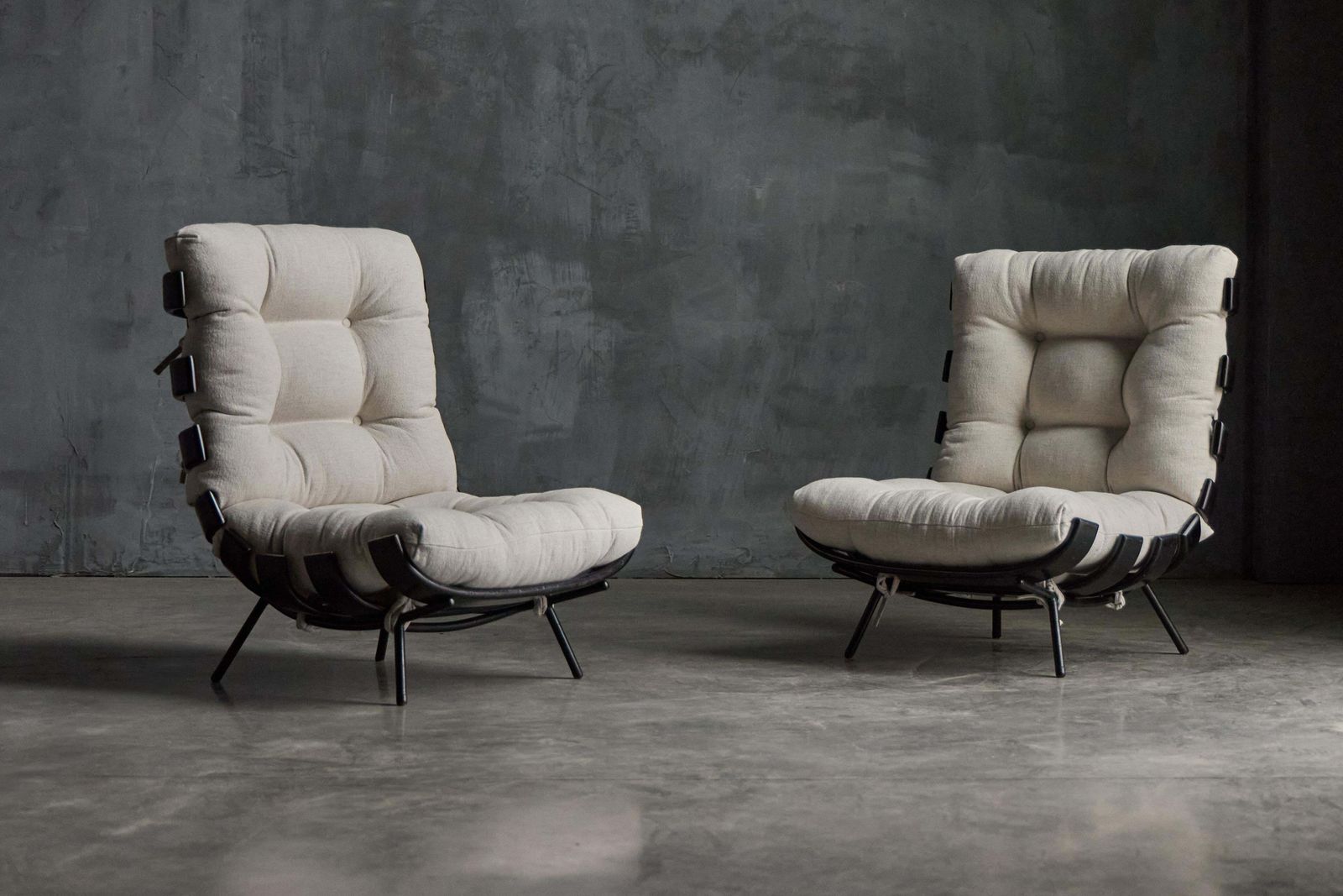 Rare 'Costela' Lounge Chairs By Martin Eisler And Carlo Hauner, Brazil, 1954 photo furniture