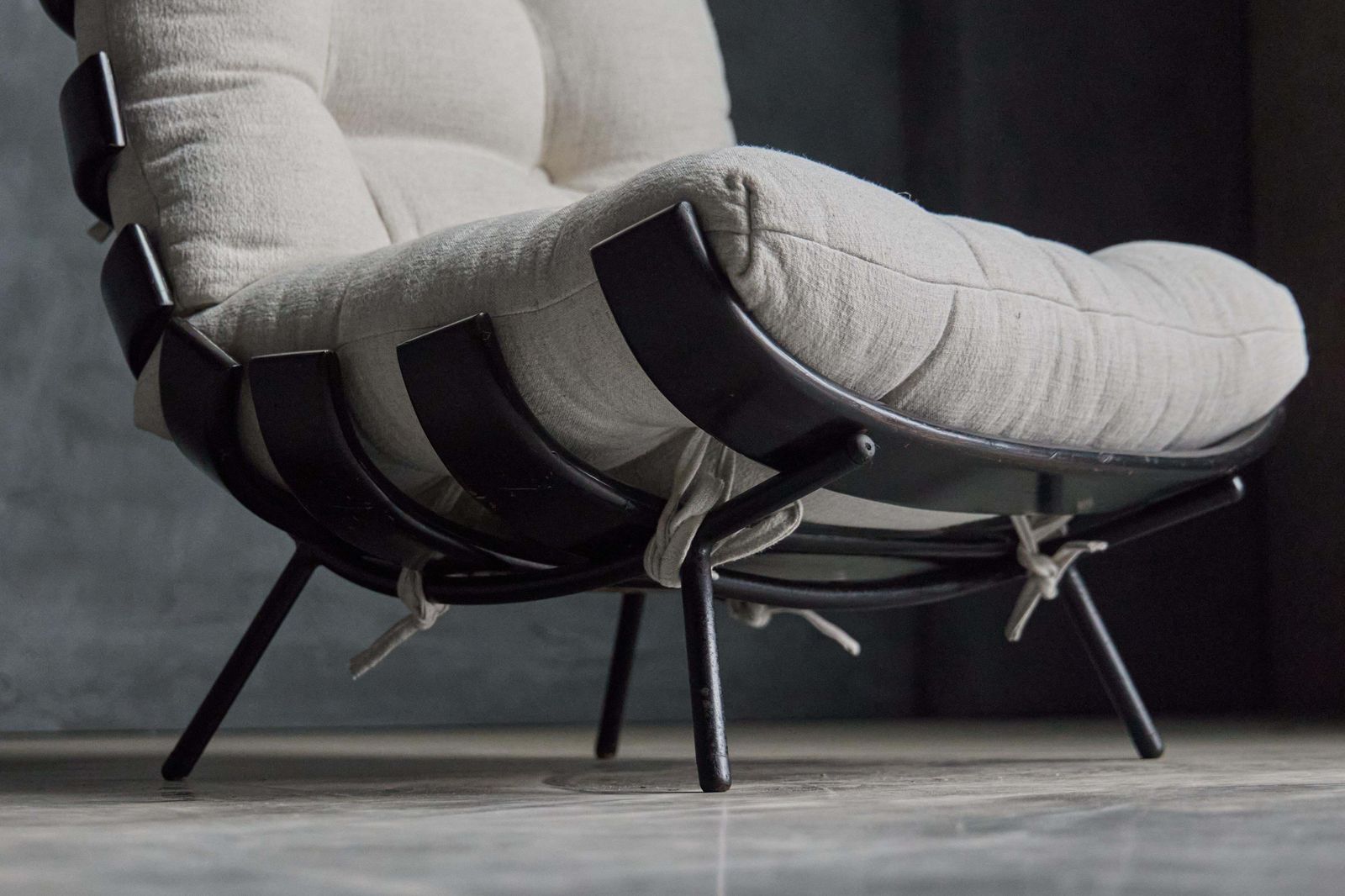 photo for sale Rare 'Costela' Lounge Chairs By Martin Eisler And Carlo Hauner, Brazil, 1954