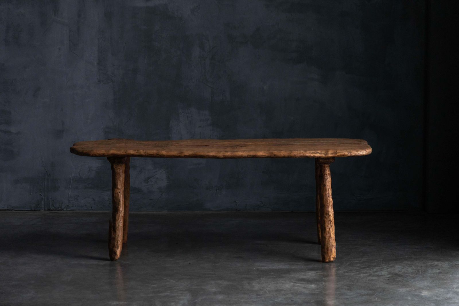 Organic Wabi Sabi Table, France, 1970s photo vintage