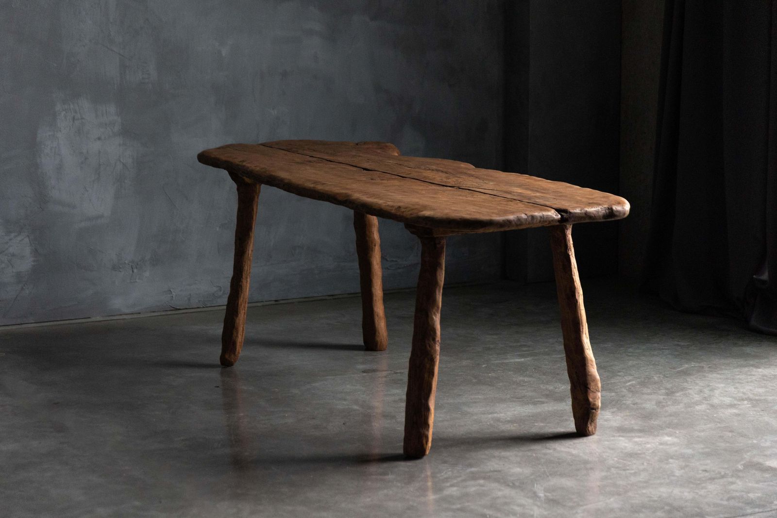 photo for sale Organic Wabi Sabi Table, France, 1970s