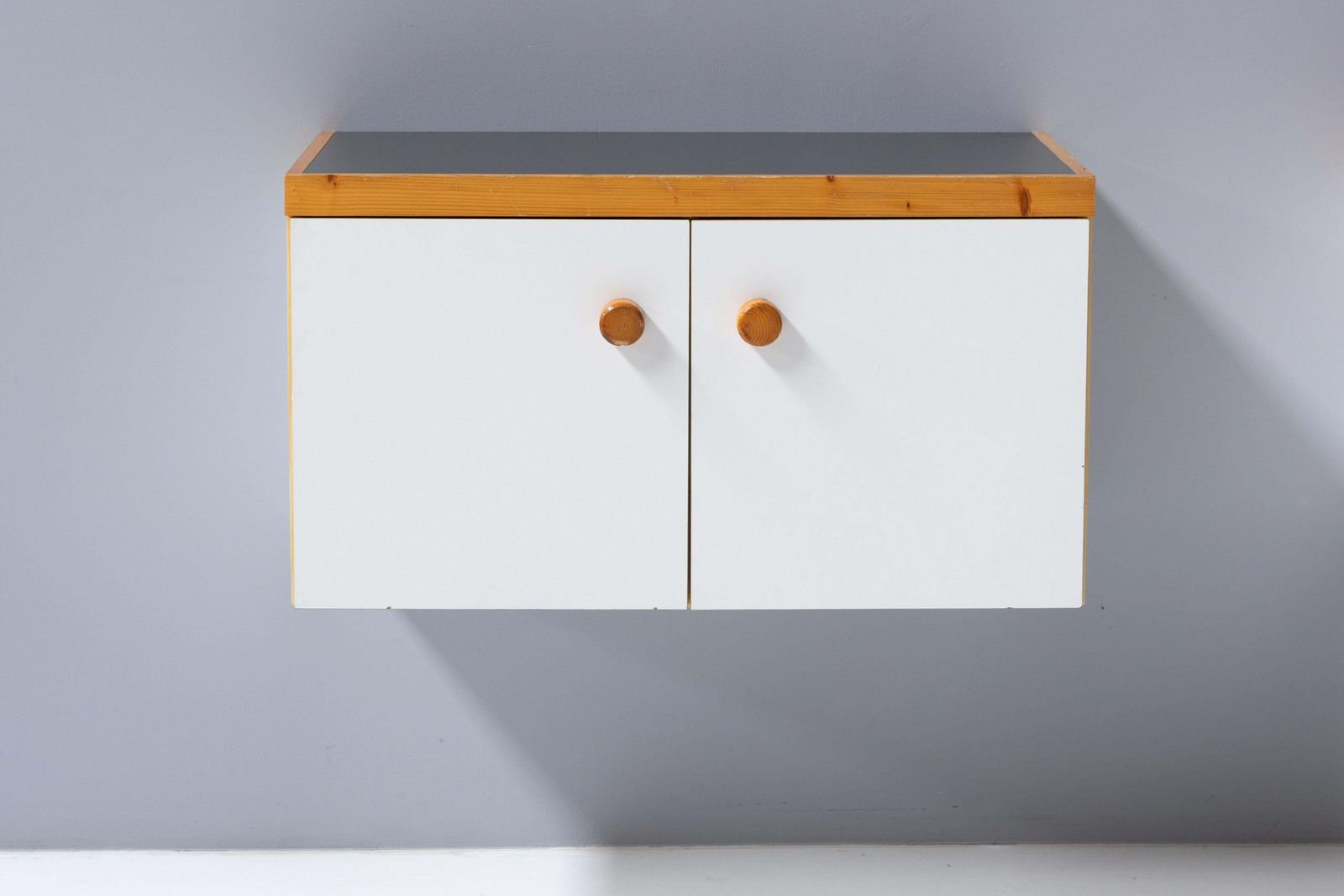 Wall Mounted Cabinet By Charlotte Perriand For 'Les Arcs', France, 1970s photo furniture