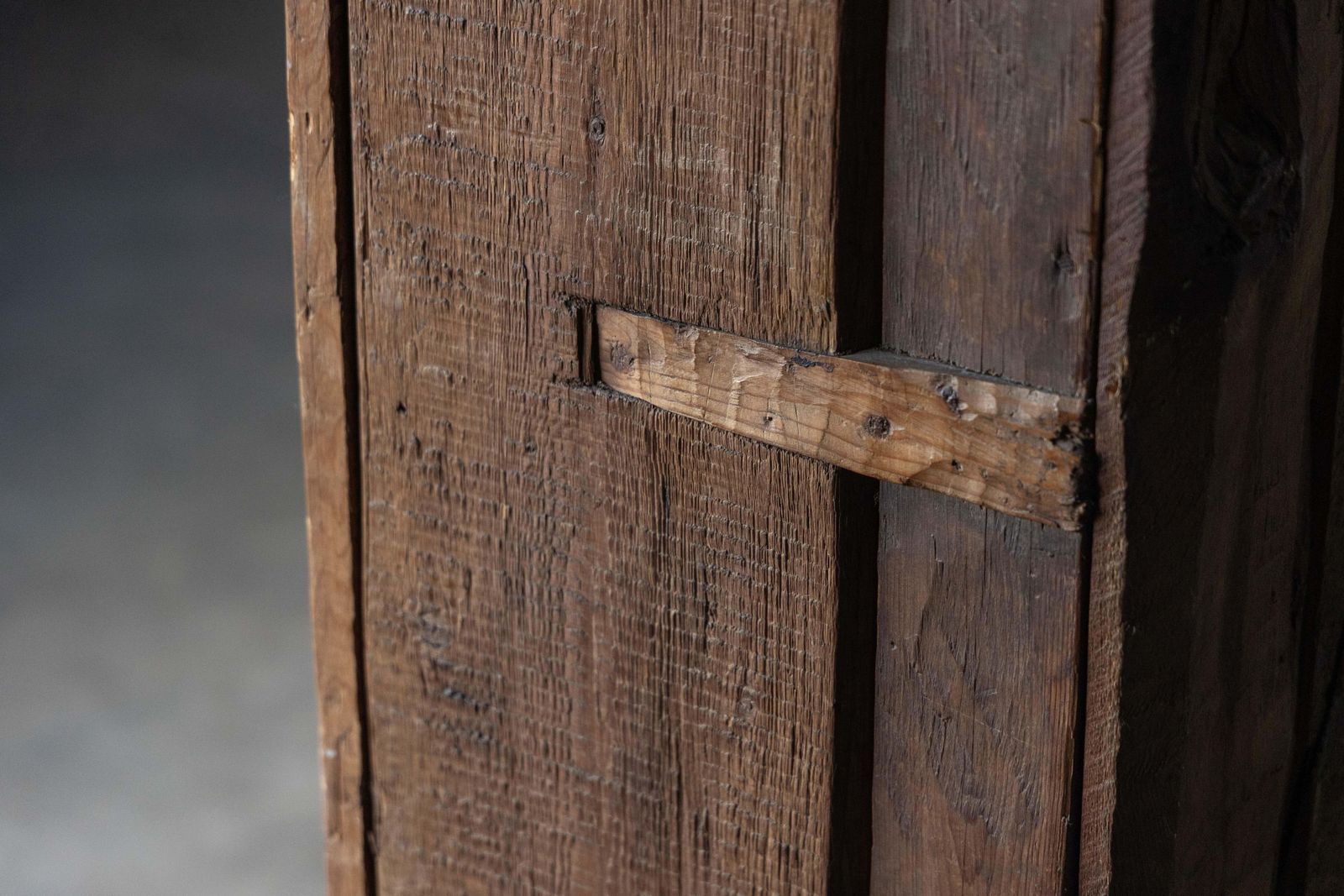 Rustic Folk Art Cabinet, France, 19th Century photo vinterior