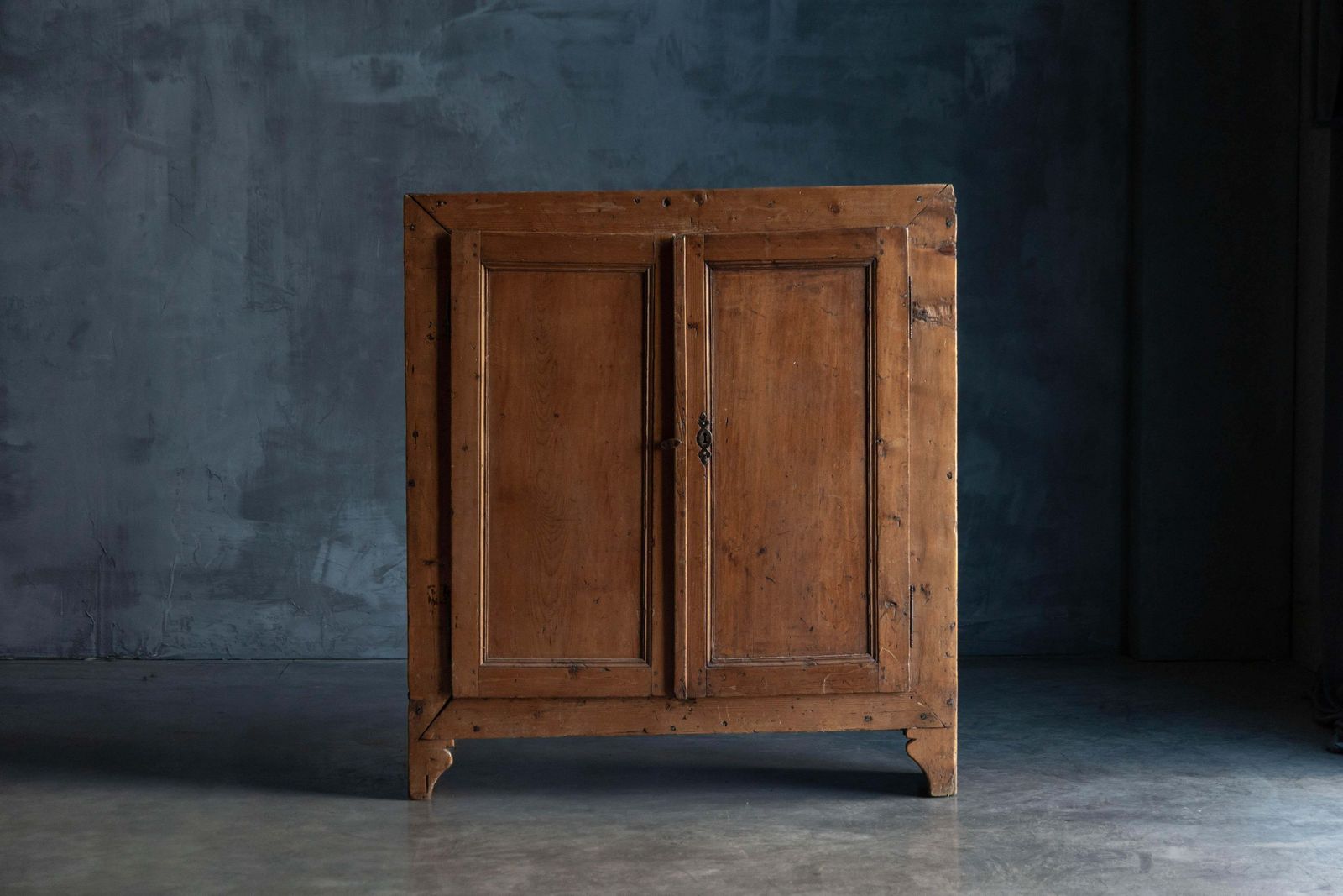 Rustic Folk Art Cabinet, France, 19th Century photo buy