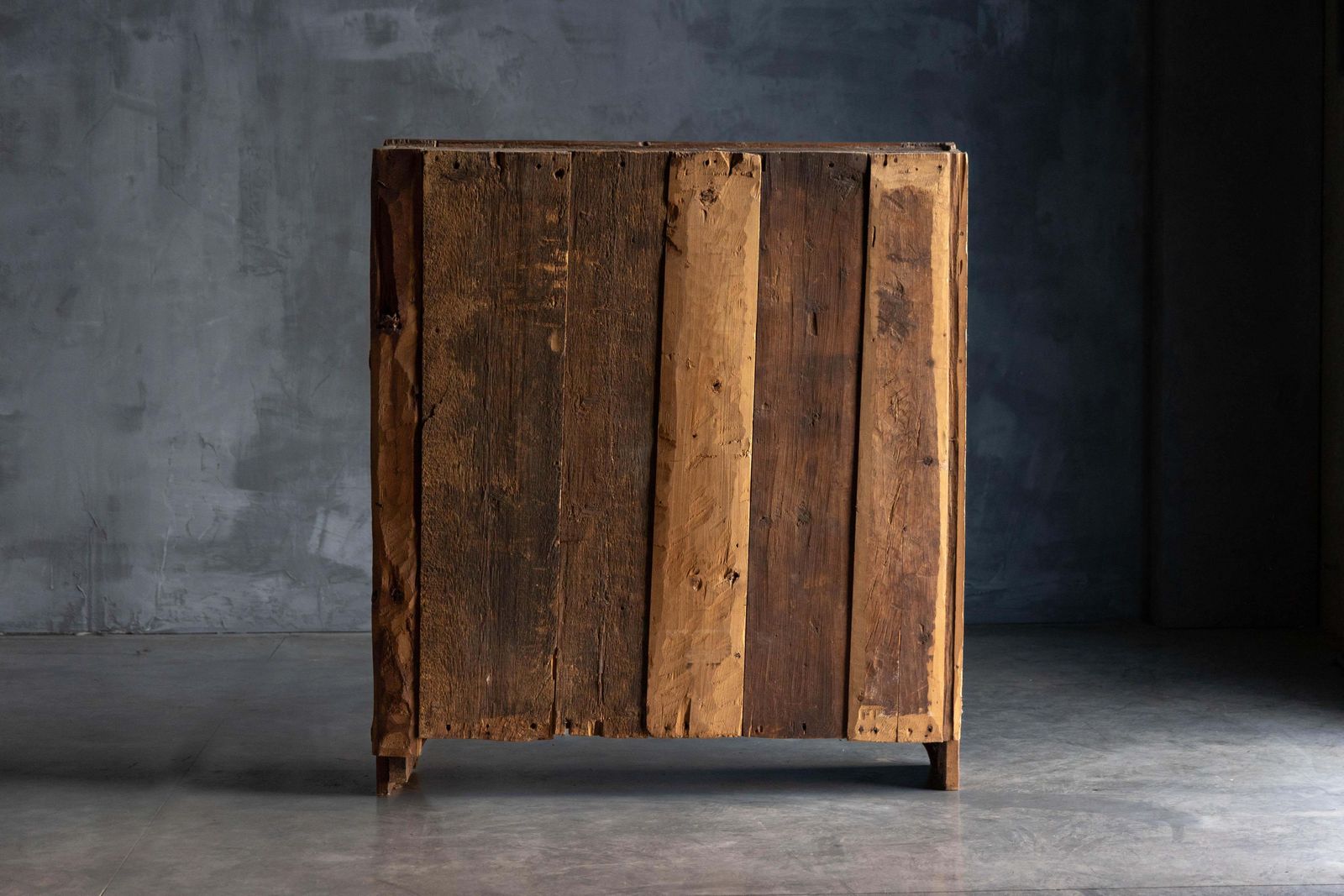 4630.0 Rustic Folk Art Cabinet, France, 19th Century photo