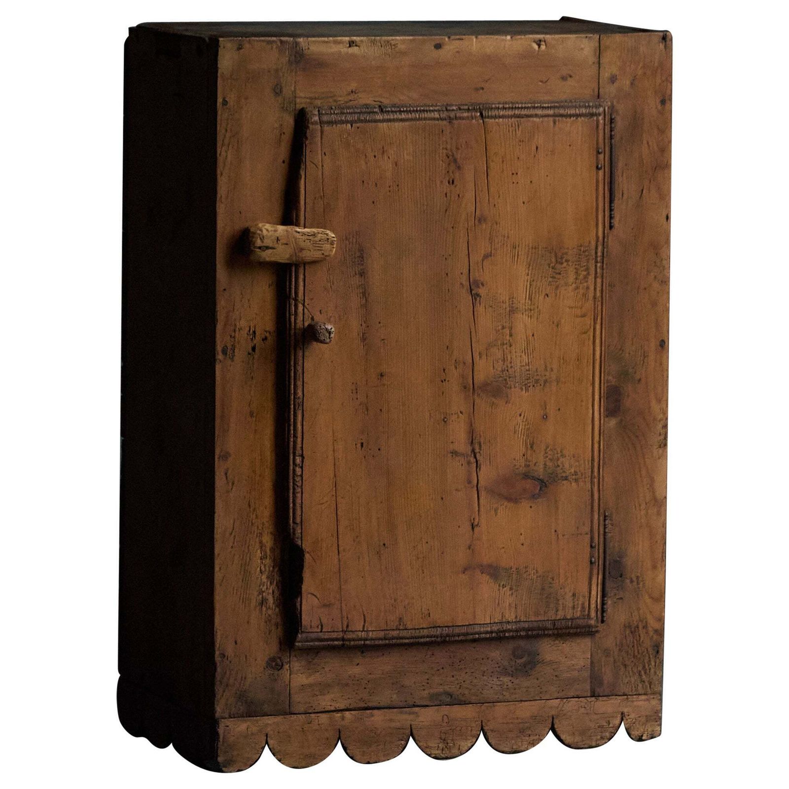 Rustic Alpine Cupboard, France, Early 19th Century