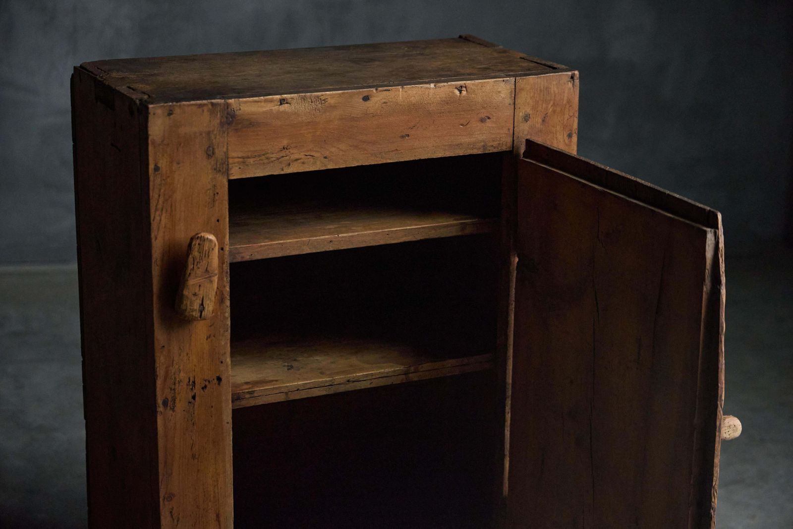 Rustic Alpine Cupboard, France, Early 19th Century photo 3126.0