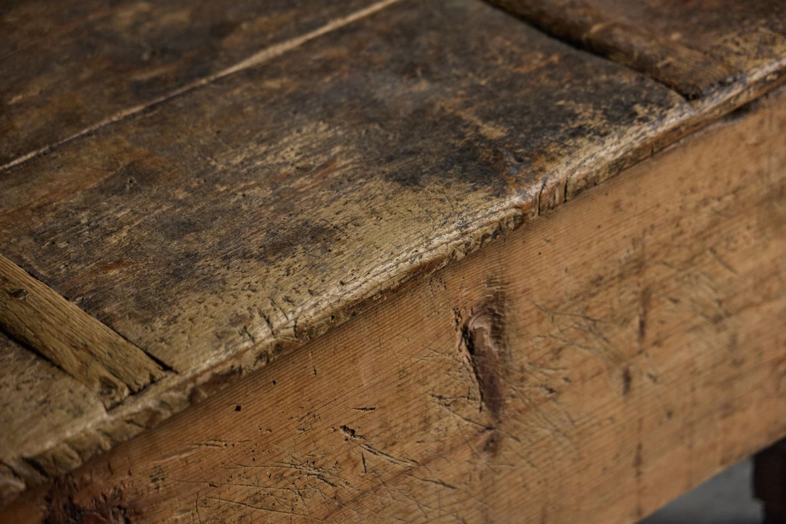 Primitive Rural Chest, France, 19th Century photo furniture