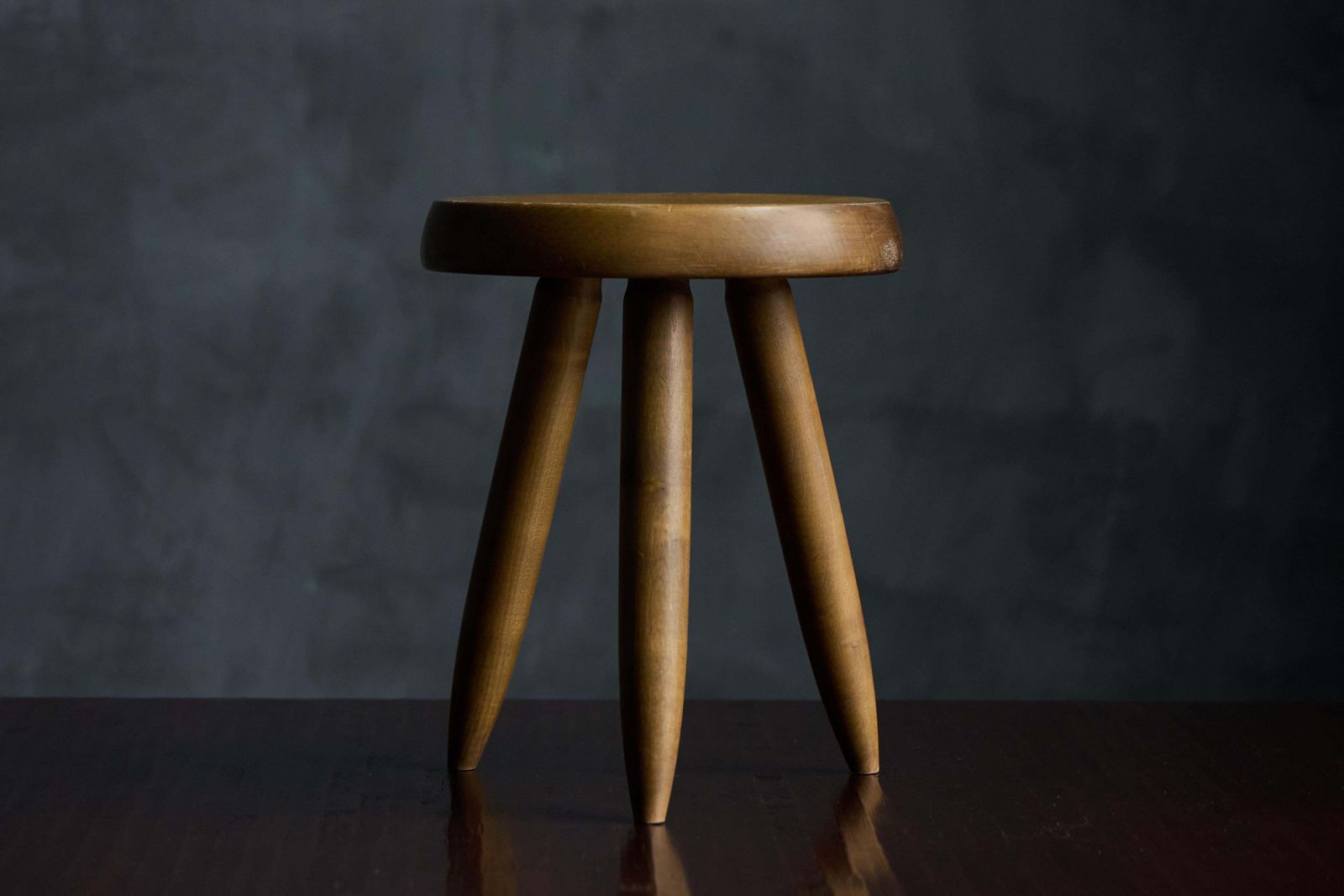 "Berger" Stool By Charlotte Perriand For Steph Simon, France, 1965 photo buy