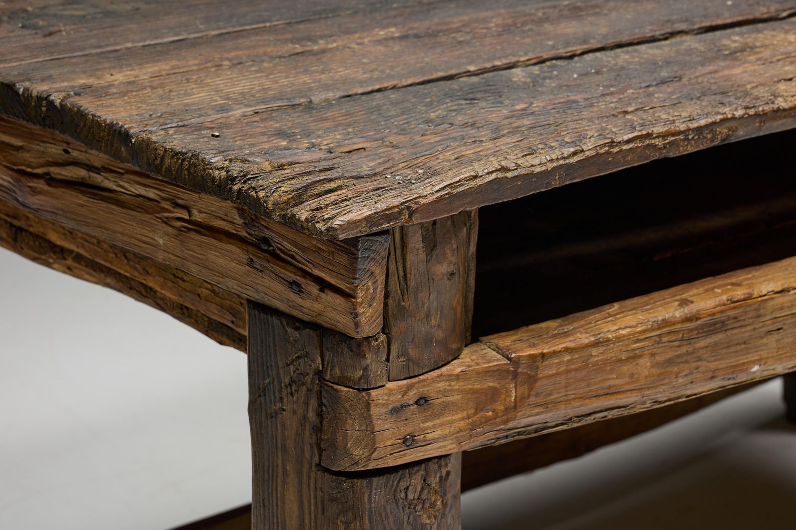 photo for sale Rustic Primitive Working Bench, France, Early 19th Century