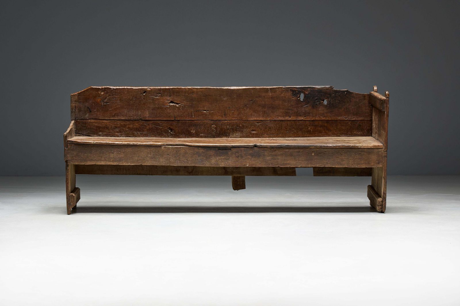 Primitive Wabi Sabi Bench, France, 19th Century photo buy