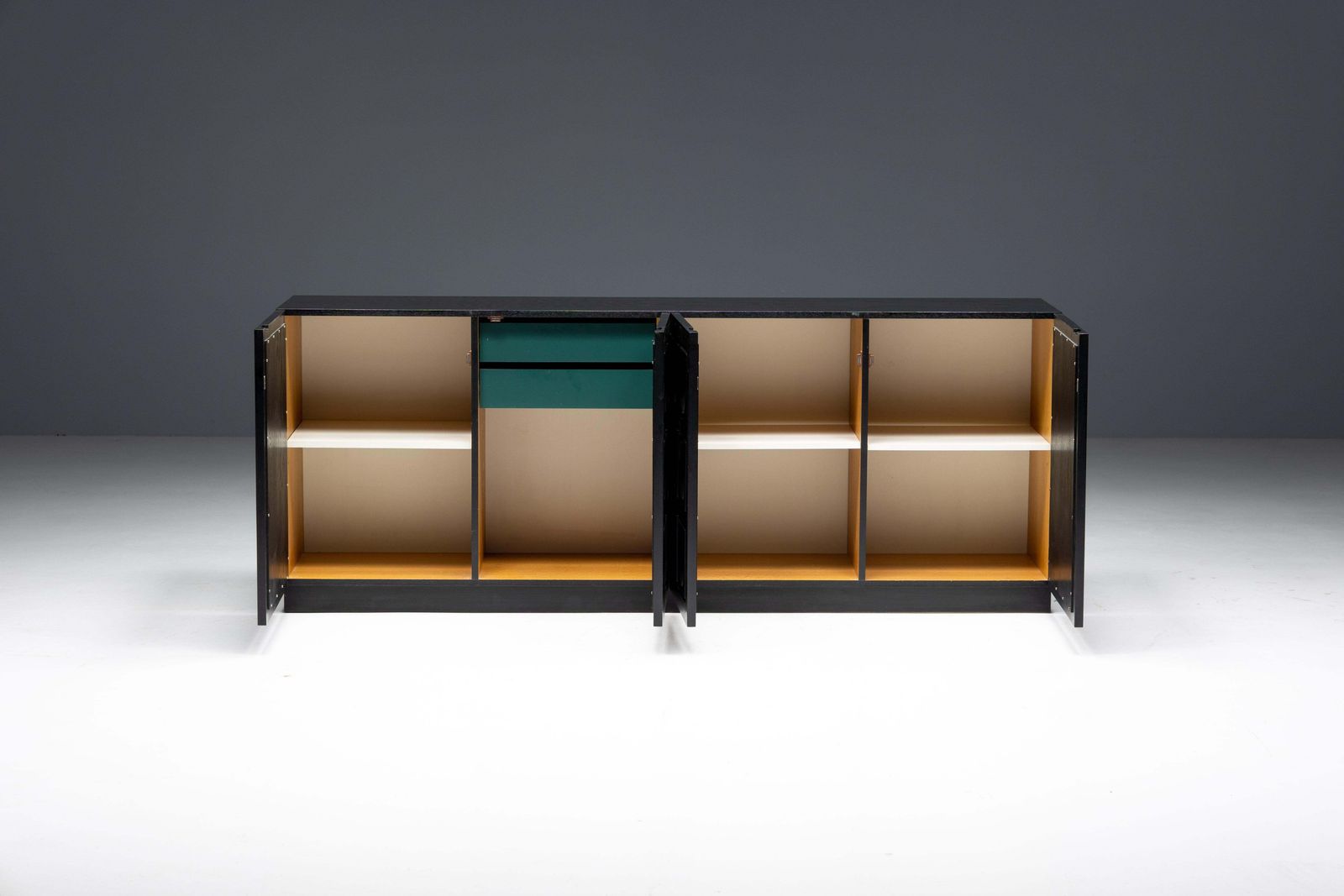 Brutalist Sideboard 'Torino' By Frans Defour, Belgium, 1970s photo 7519.0