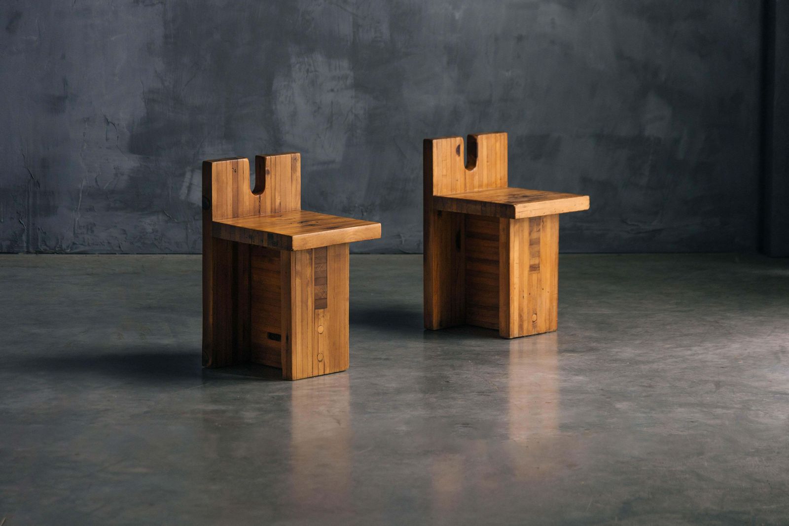 Sesc Stools By Lina Bo Bardi For Sesc Pompeia, Brazil, 1970s photo for sale