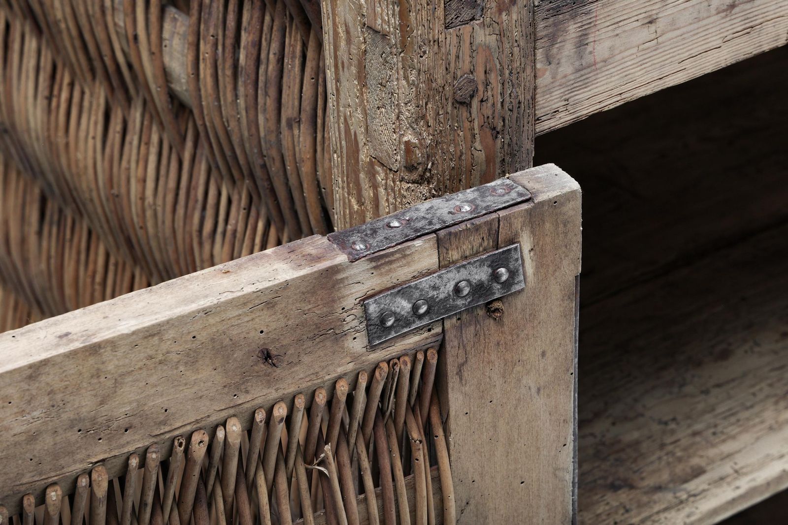 photo for sale Rustic Wabi Sabi High Board, Pantry Cabinet, Haute Savoie, Cheese Cabinet, 1930