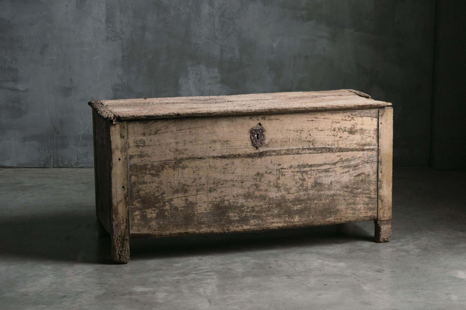 Rural Primitive Chest, France, 19th Century photo furniture