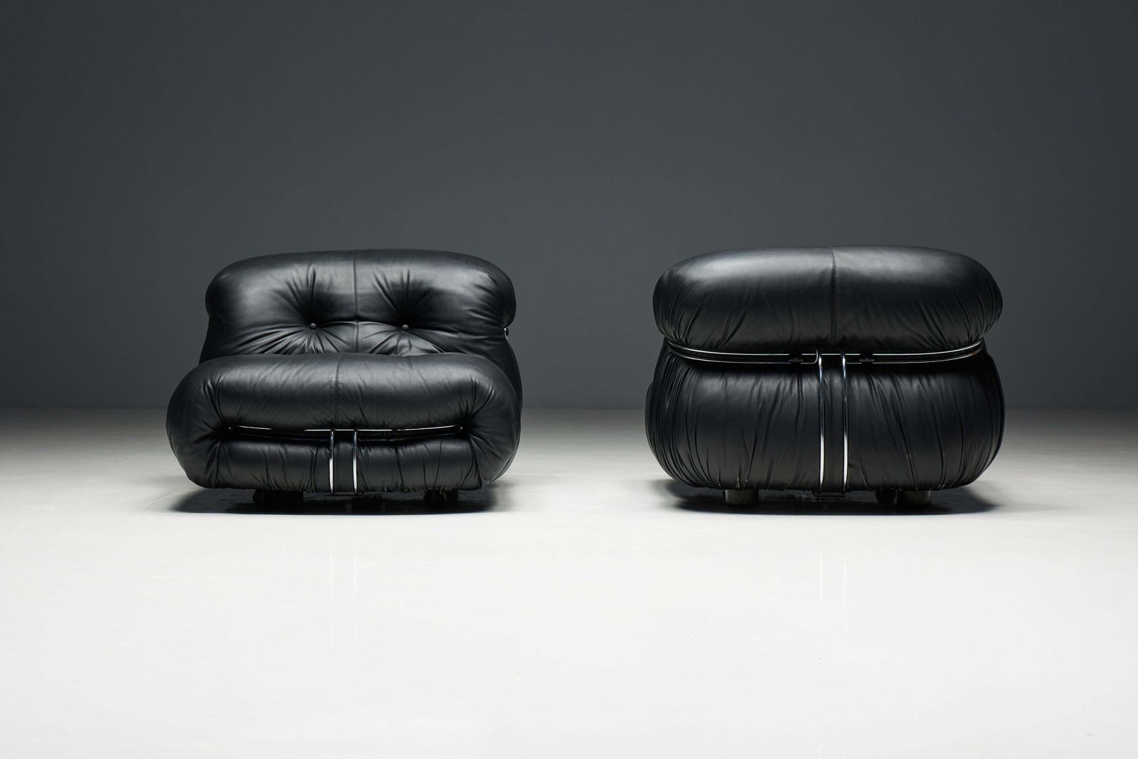 Soriana Lounge Chairs By Afra & Tobia Scarpa For Cassina, Italy, 1970s photo 8468.0