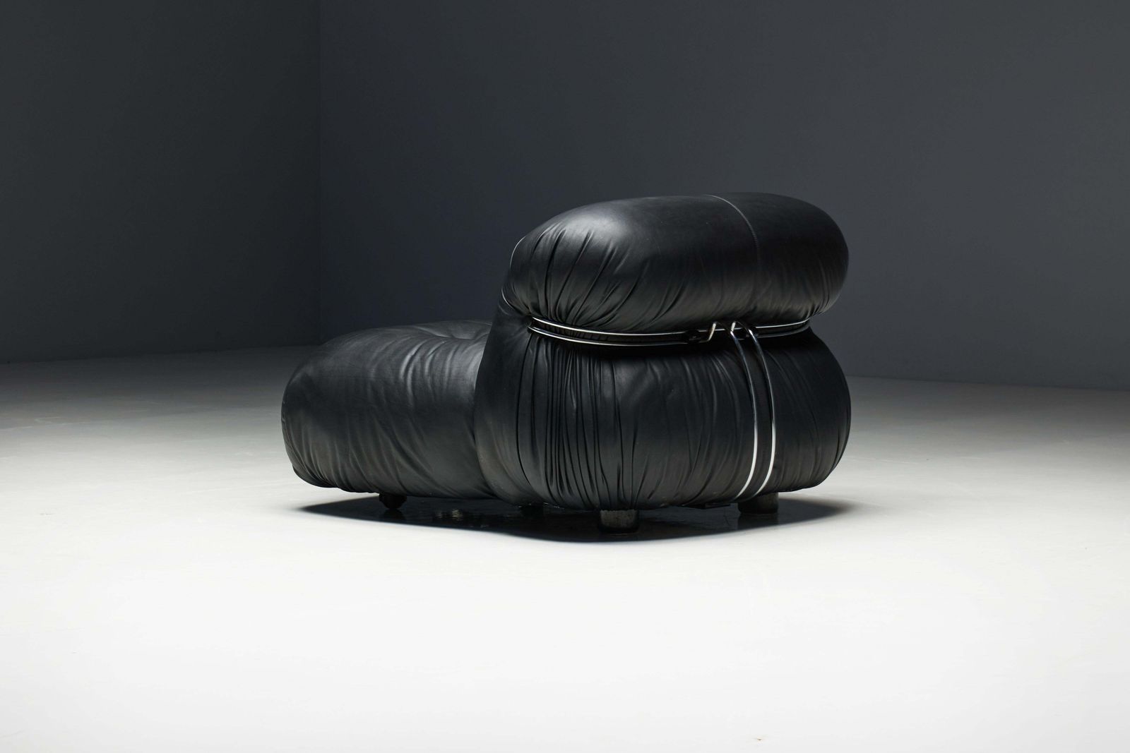 photo vintage Soriana Lounge Chairs By Afra & Tobia Scarpa For Cassina, Italy, 1970s