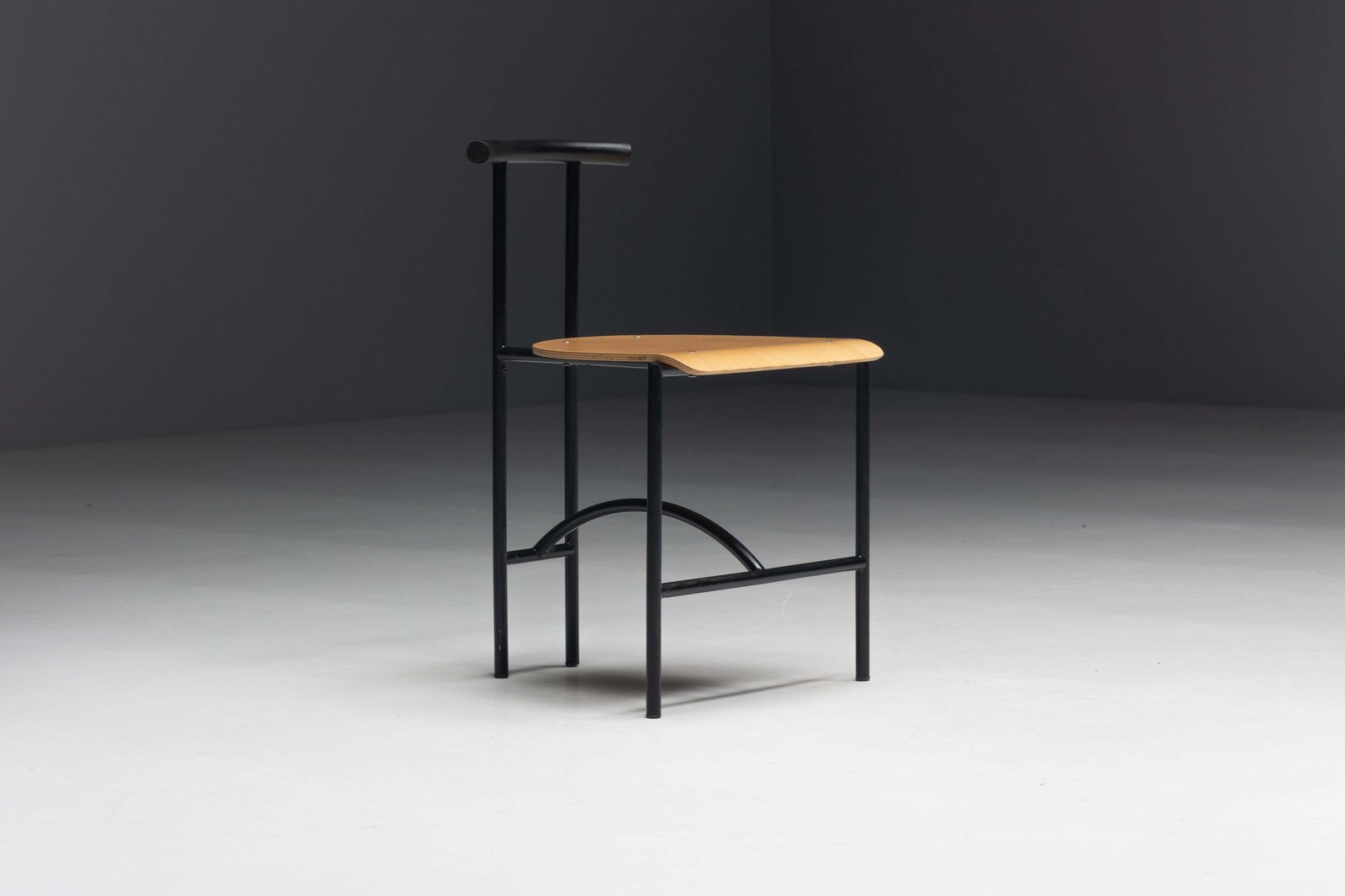 photo buy Postmodern "Tokyo" Dining Chairs By Rodney Kinsman For Bieffeplast, Italy, 1980s